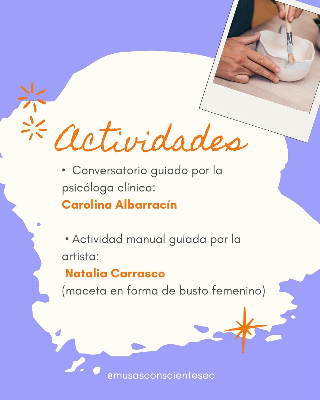 Actividades del taller ReConecta con tu cuerpo